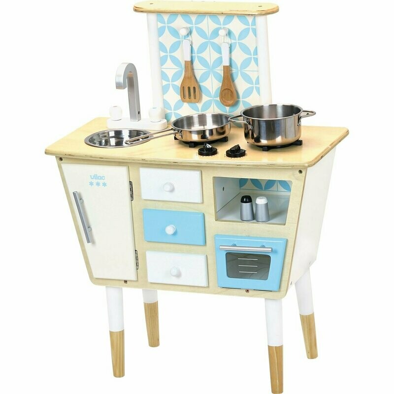 Cuisine en bois vintage vilac, retrait magasin sous 1h, livraison à domicile sous 24/48h