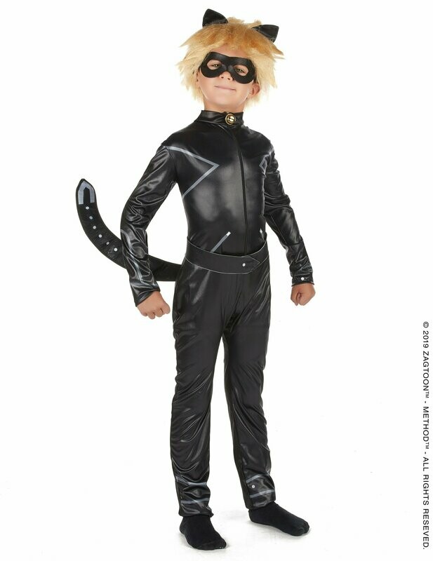 Déguisement Miraculous ™ chat noir garçon XS, retrait magasin 1h, livraison sous 5 jours