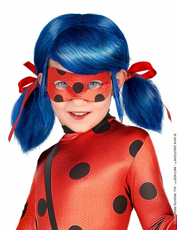Perruque fille Ladybug - Miraculous™, retrait magasin 1h, livraison sous 5 jours