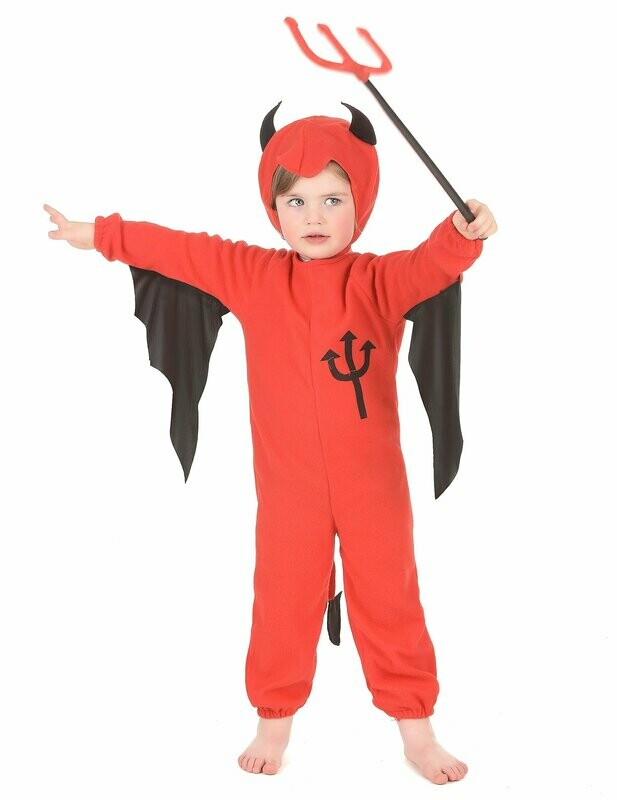 Déguisement diable rouge enfant Halloween, XS, retrait magasin 1h, livraison sous 5 jours