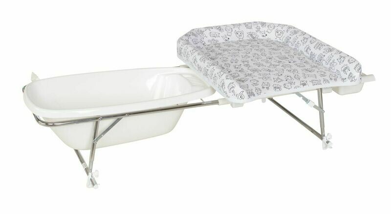 Geuther Combiné baignoire-plan à langer Varix SL, Monstre, retrait magasin 1h, livraison à domicile sous 5 jours