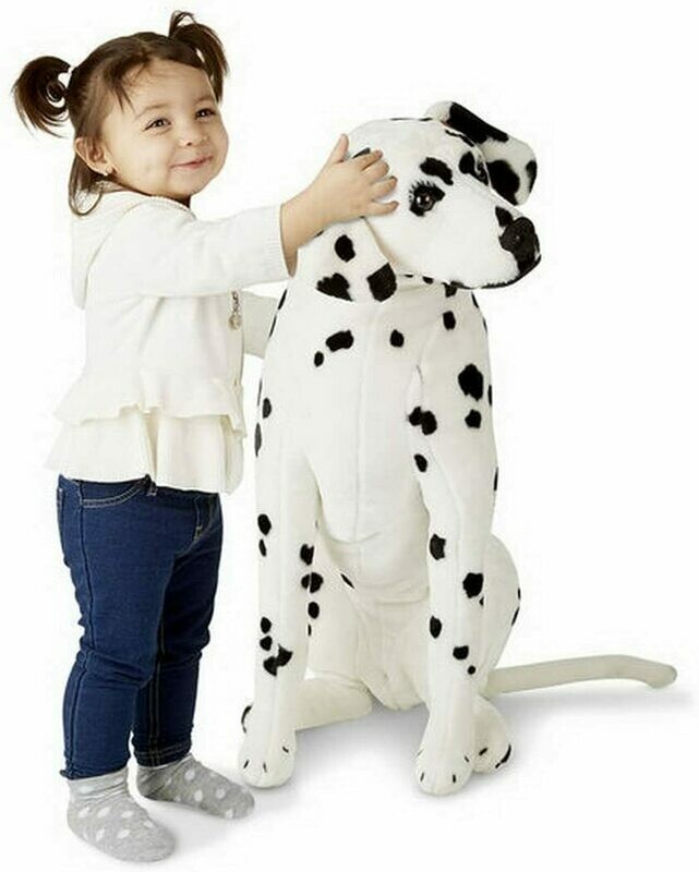 MELISSA & DOUG Peluche géante Dalmatien, retrait magasin 1h, livraison sous 5 jours