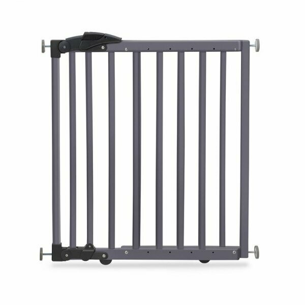 Geuther - 2714 GR Grille de protection pour porte - Fixation par serrage ou pivot - Gris - 68-102 cm, retrait magasin 1h, livraison sous 5 jours