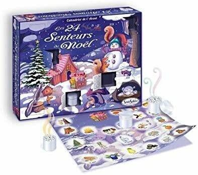 Calendrier de l'Avent Les 24 senteurs de Noël, retrait magasin 1h, livraison sous 5 jours