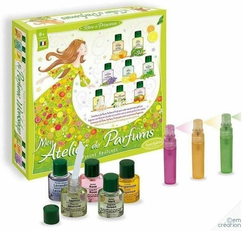 Sentosphère - 142 - Kit Cosmétique - Mon Atelier de Parfums - Fleurs Fraîches, retrait magasin 1h, livraison sous 5 jours
