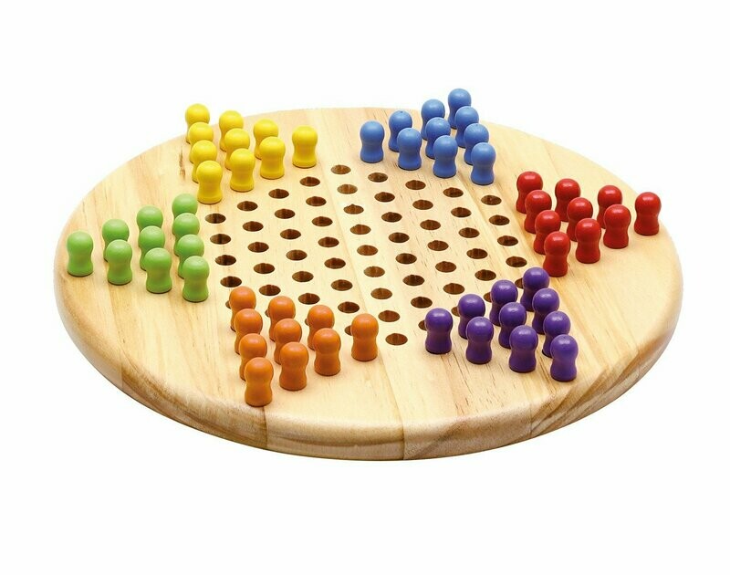 Jeujura - Jeu de Dames Chinoises en bois, retrait magasin 1h, livraison sous 3 jours