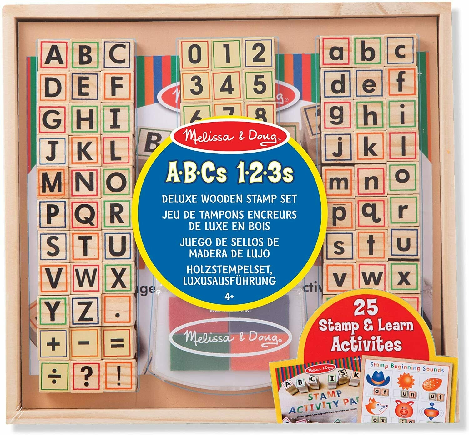 Melissa & Doug-Tampons-ABC/123, retrait magasin 1h, livraison sous 3 jours
