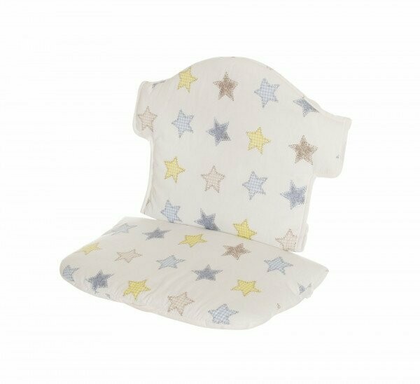 Geuther 4743, Coussin d'assise pour chaise haute SWING, Tissu, motif: étoiles, livraison sous 5 jours