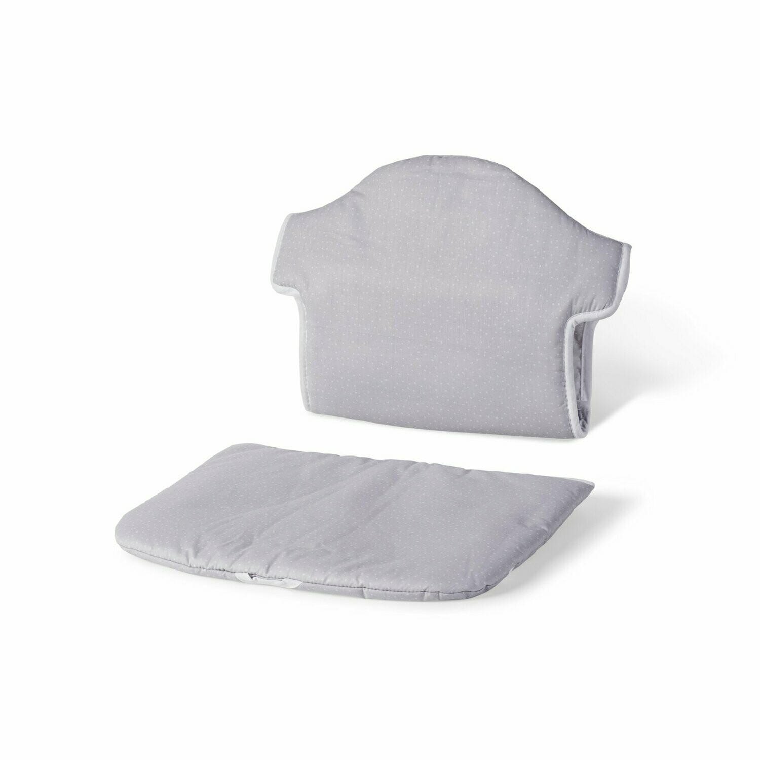 Geuther 4743, Coussin d'assise pour chaise haute SWING, Tissu, motif: gris, livraison sous 5 jours