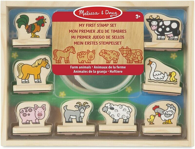 Melissa & Doug - Jeu De Tampons - Ferme, livraison sous 24/48H à domicile