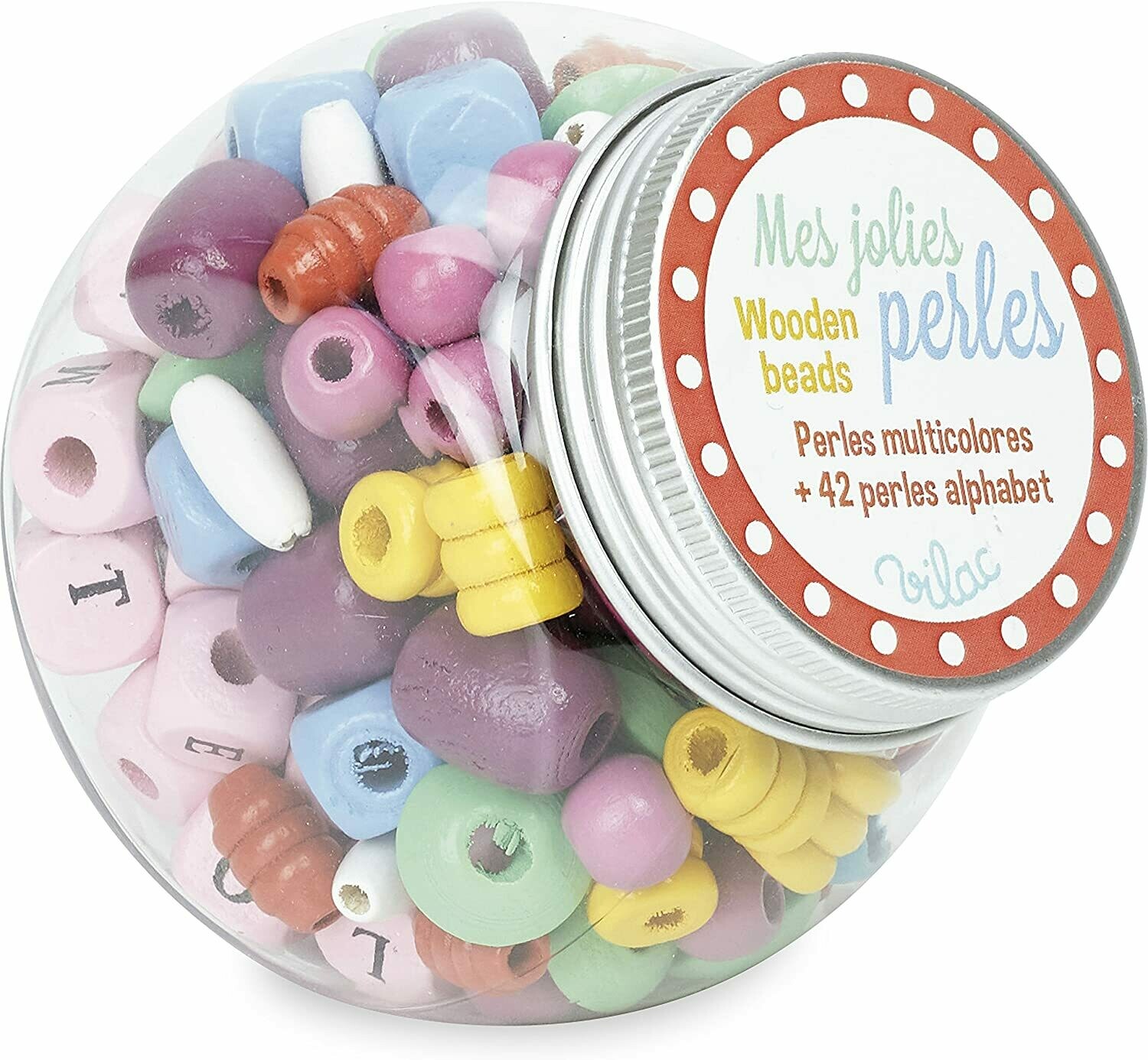 VILAC - bonbonnières de perles multicolores, retrait magasin 1h, livraison sous 24/48h