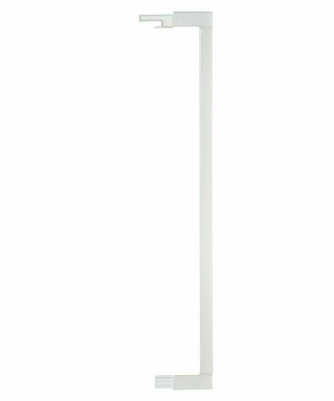 Geuther Extension 8,5 cm pour barrière Easy Lock Pression Métal Blanc, 0091VS_WE, livraison sous 5 jours