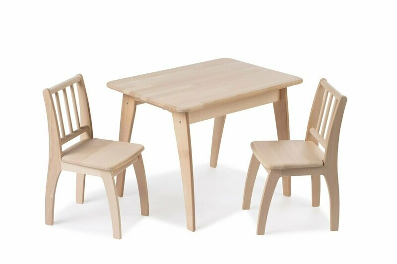 GEUTHER Ensemble de sièges pour enfants Bambino Eco, naturel, retrait magasin 1h, livraison sous 5 jours