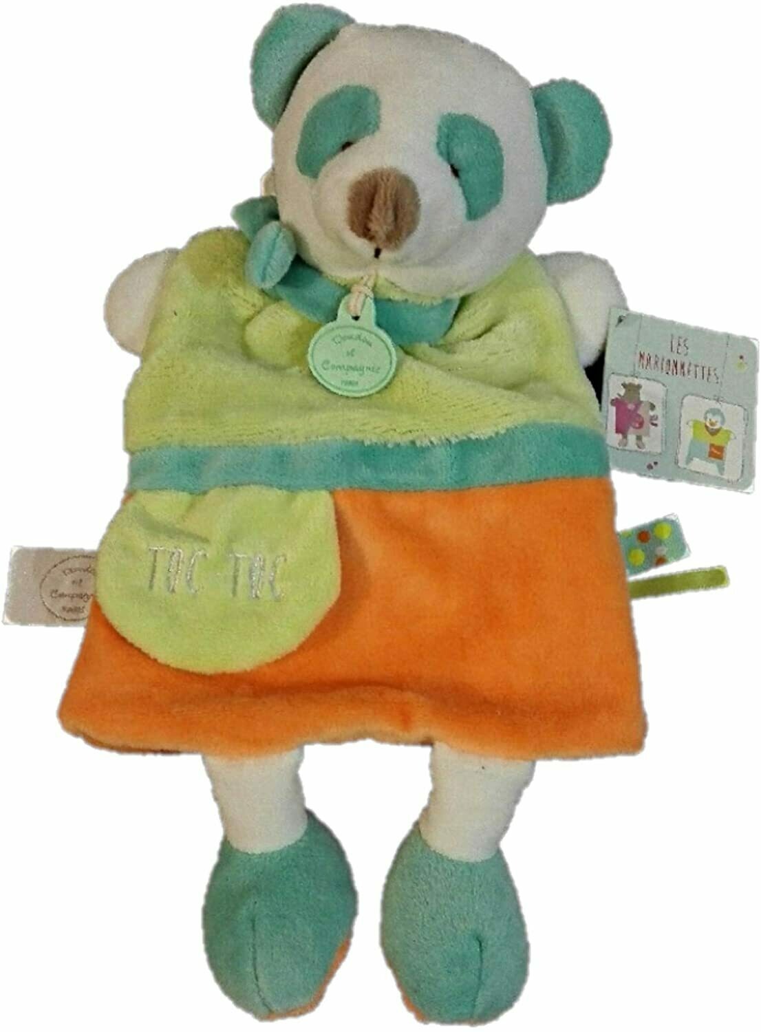 Doudou et Compagnie - marionnette Panda - Collection : Petit Secret, livraison sous 5 jours
