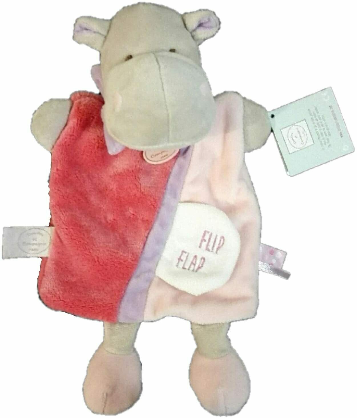 Doudou et Compagnie - marionnette Hippo - Collection : Petit Secret, livraison sous 5 jours
