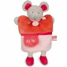 Doudou et Compagnie - marionnette Souris - Collection : Petit Secret, livraison sous 5 jours