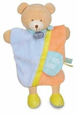 Doudou et Compagnie - marionnette Ours - Collection : Petit Secret, livraison sous 5 jours