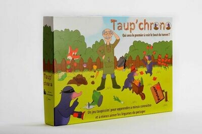 TAUP’CHRONO, jeu de potager, conçu et fabriqué en France, retrait magasin 1h, livraison sous 5 jours