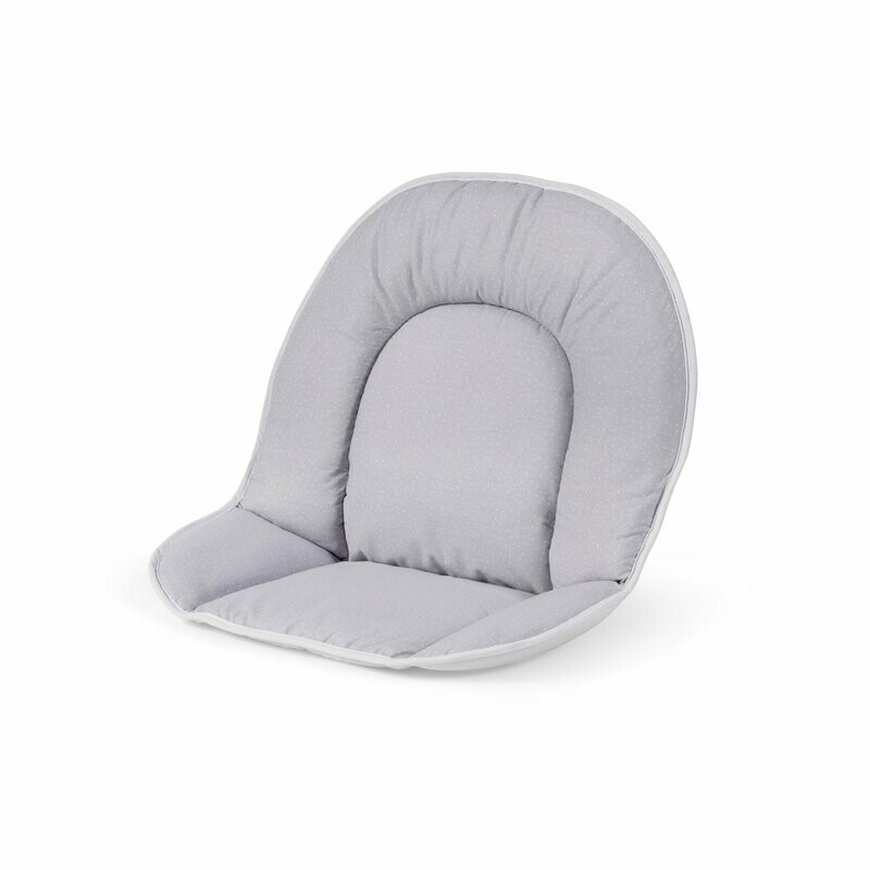 Geuther 4737, Coussin d'assise Universel pour chaise haute, Tissu gris, livraison à domicile sous 5 jours