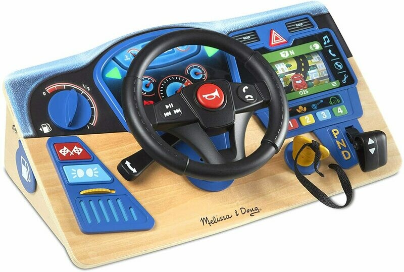 Melissa & Doug - Tableau de bord interactif Vroom & Zoom, retrait magasin 1h, livraison sous 5 jours
