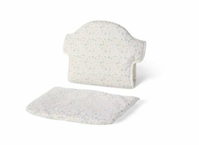 Geuther 4743, Coussin d'assise pour chaise haute SWING, Tissu, motif: fleurs, livraison sous 5 jours