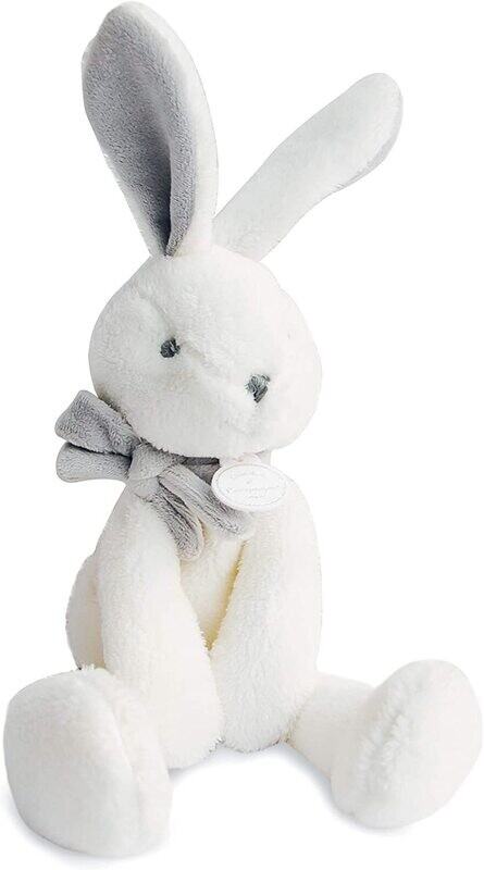 Doudou et Compagnie - Doudou Lapin Chic - 30cm -Taupe , livraison fin novembre 2021
