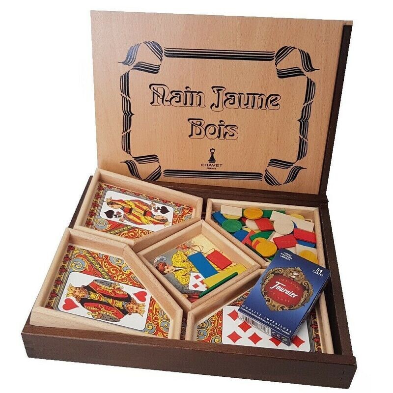 Jurabuis - Nain jaune coffret et cuvettes bois, livraison sous 5 jours