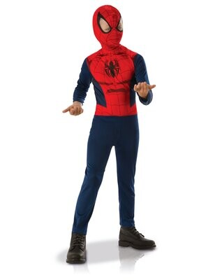 Déguisement classique Spiderman™ garçon 3 à 4 ans, retrait magasin 1h, livraison sous 5 jours