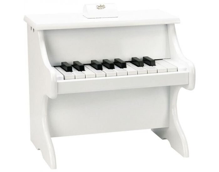 Vilac - Piano Blanc Avec Partitions, retrait magasin 1h, livraison sous 5 jours