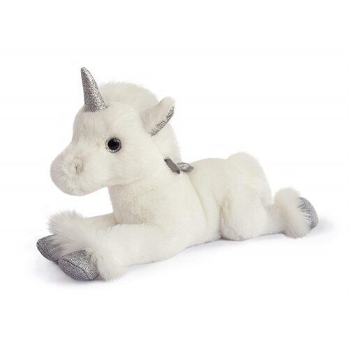 Histoire d'ours - Peluche Licorne - Argent - 35 cm - Cadeau Enfant - Je rêve ! retrait 1h, livraison sous 5 jours