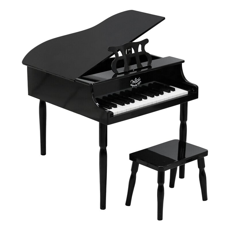 Vilac - Grand Piano à Queue Noir, retrait magasin 1h, livraison sous 24/48h