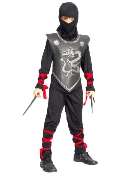 Déguisement ninja dragon garçon, Taille M, retrait magasin 1h, livraison sous 5 jours