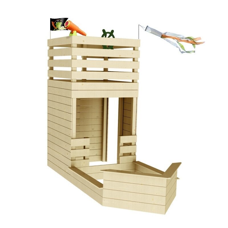 Soulet Tour Maisonnette en bois pour enfant - Hacker, livraison sous 15 jours