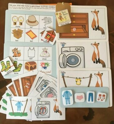 Fox’s Socks 2 Word Level Picture Pack (no book)
