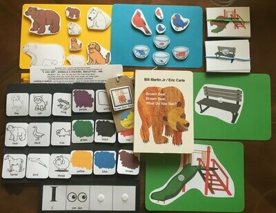 Brown Bear What Do You See 4 Word Level Pack with Board Book