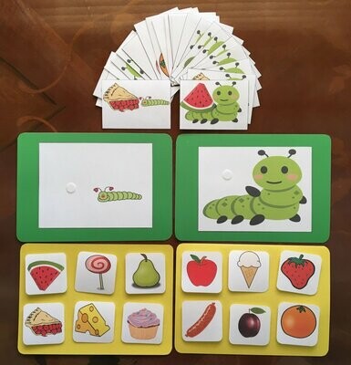 The Very Hungry Caterpillar 2 Word Level Picture Pack (no book)