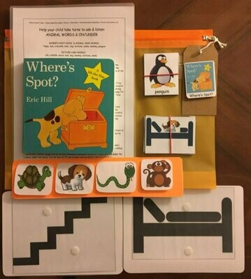 Where’s Spot 3 Word Level Pack with Board Book