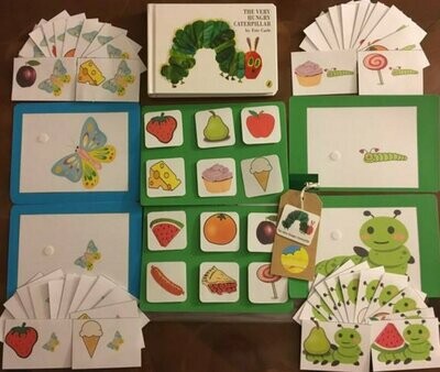 The Very Hungry Caterpillar 3 Word Level with Board Book