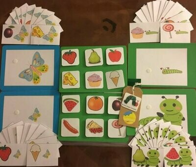 The Very Hungry Caterpillar 3 Word Level Picture Pack (no book)