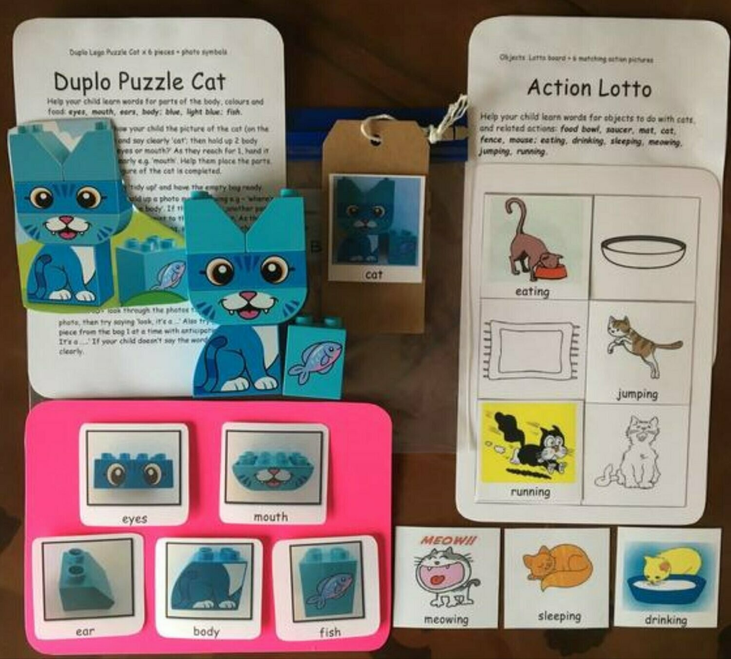 Puzzle Cat 1 Word Level Pack