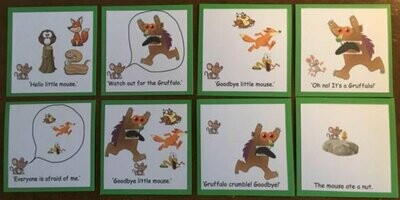 The Gruffalo Story Sequencing Pictures