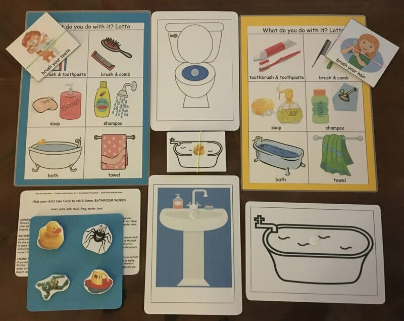 Find the Duck 2 Word Level Picture Pack (no book)