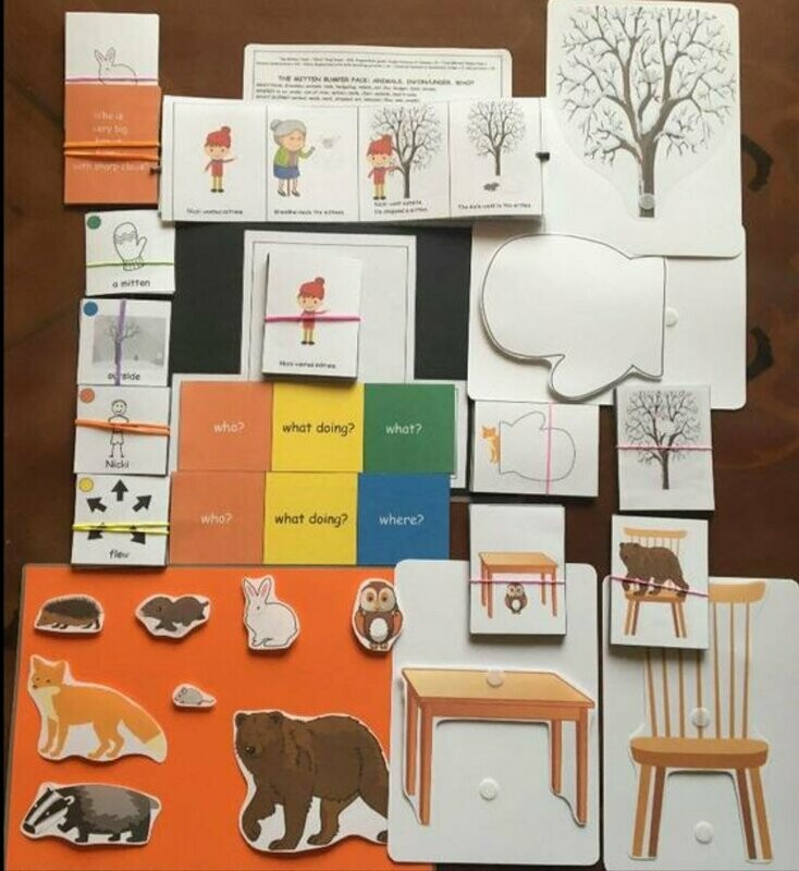 The Mitten Bumper 3WL Pack with Board Book
