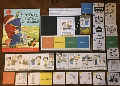 Harry and the Dinosaurs Story Sequencing and Colourful Semantics Pack