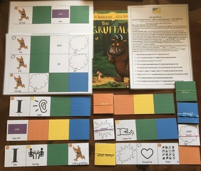 The Gruffalo Colourful Semantics with Blank Questions