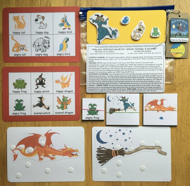 Room on the Broom 3 Word Level Picture Pack (no book)