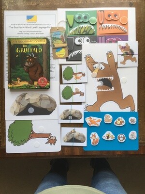 The Gruffalo 4 Word Level Pack with Board Book