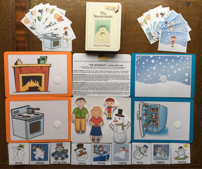 The Snowman 2 Word Level Pack with Board Book