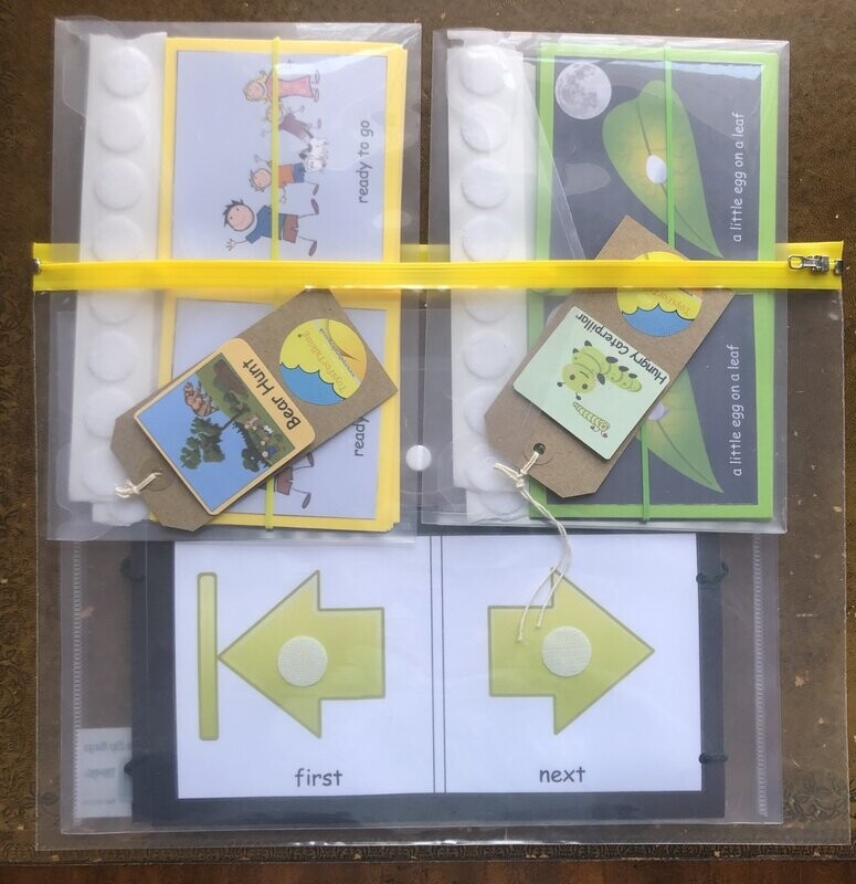 Story Sequencing Pack - Baseboard with 2 Story Sets