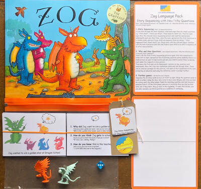 Zog Story Sequencing Pack With Why And How Questions